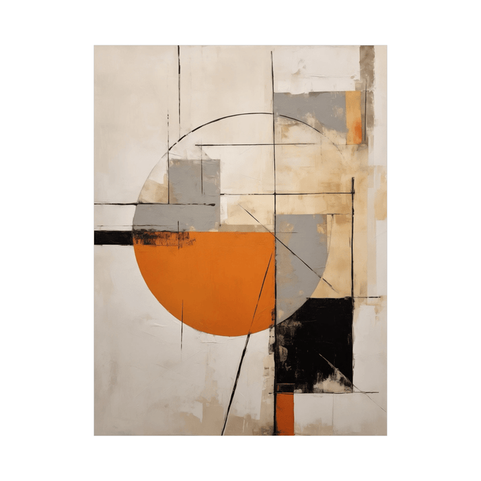 Setting sun - ArtDeco Canvas