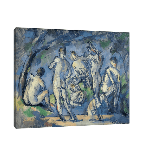 Seven Bathers, Paul Cézanne - ArtDeco Canvas