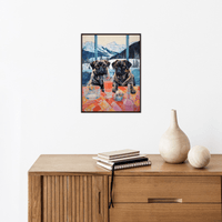 Sharing the cup - ArtDeco Canvas