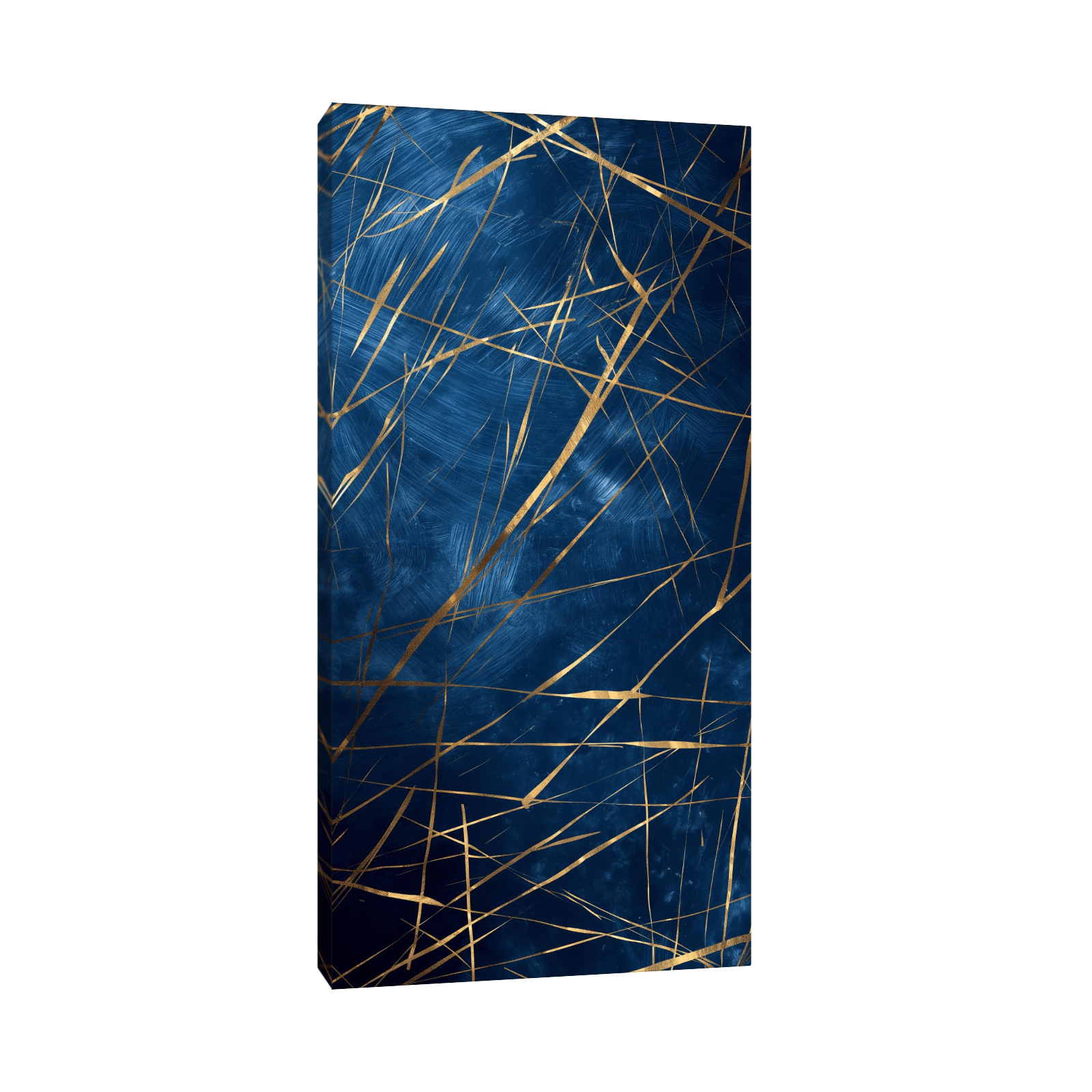 Shooting meteors on the night sky ll - ArtDeco Canvas