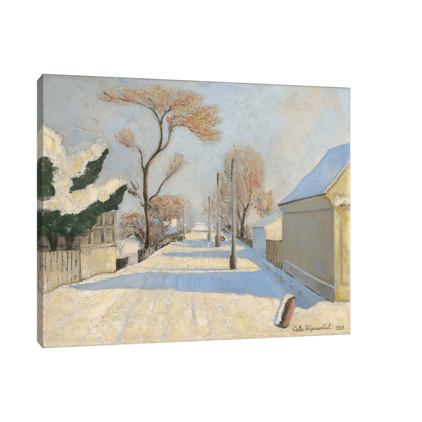 Šid under Snow, Sava Šumanović - ArtDeco Canvas