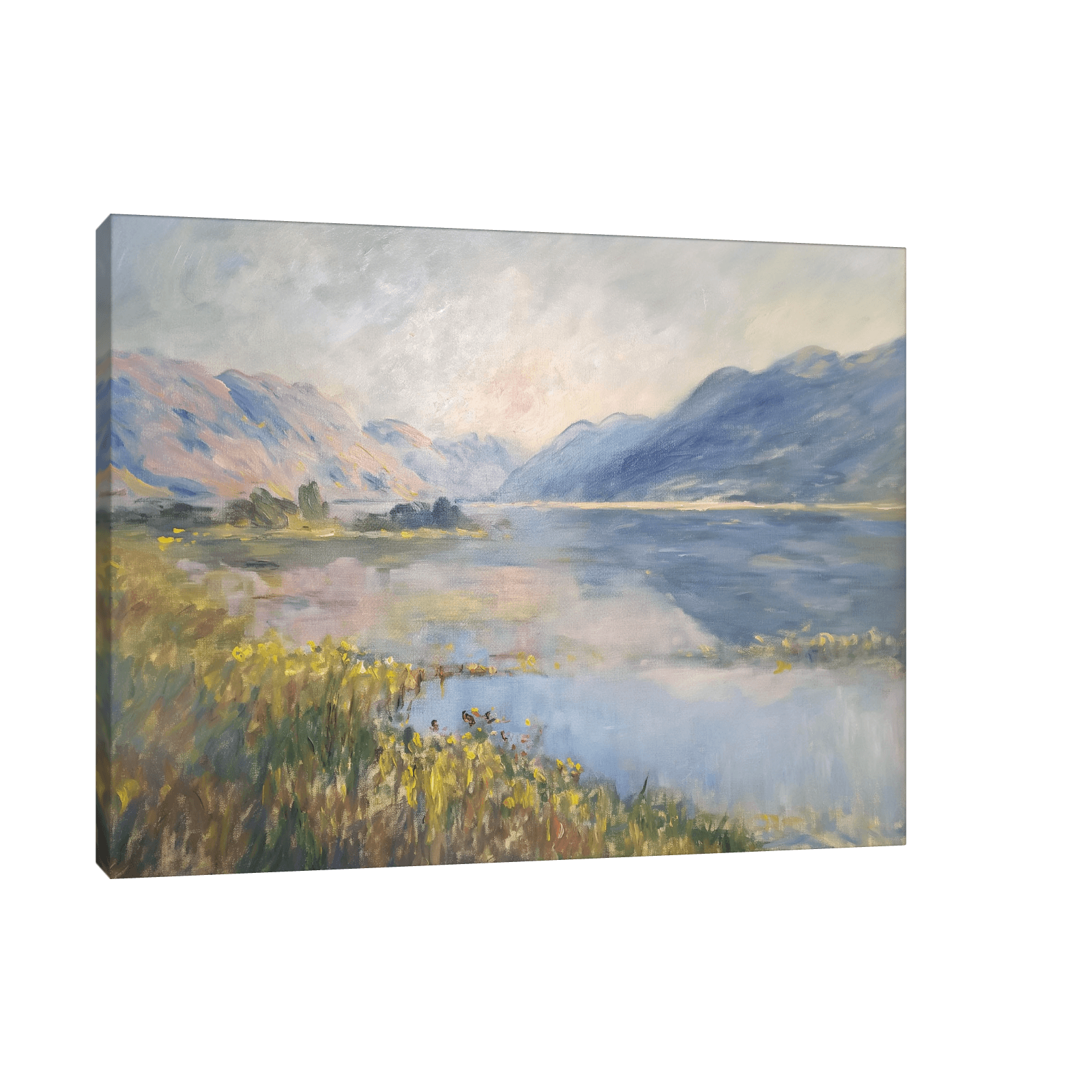 Silent sunset - ArtDeco Canvas