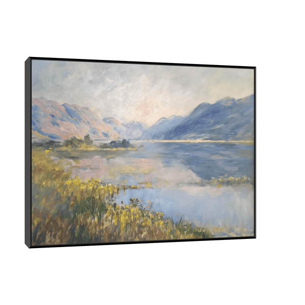 Silent sunset - ArtDeco Canvas