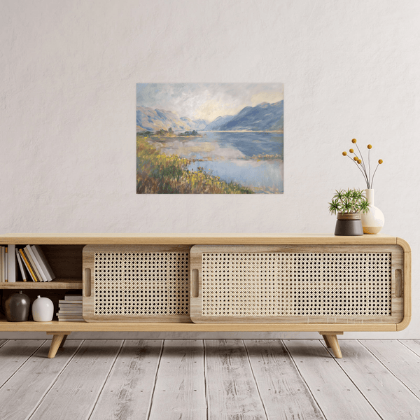 Silent sunset - ArtDeco Canvas