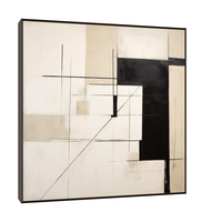 Simple geometry - ArtDeco Canvas