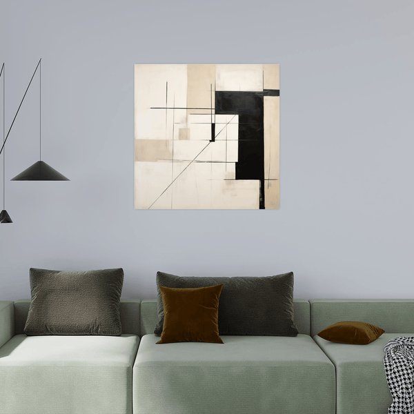 Simple geometry - ArtDeco Canvas