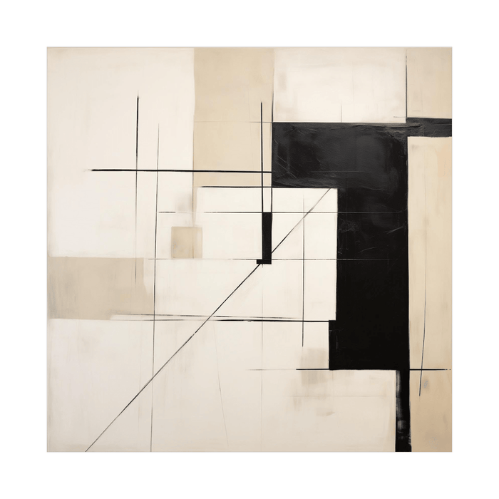 Simple geometry - ArtDeco Canvas