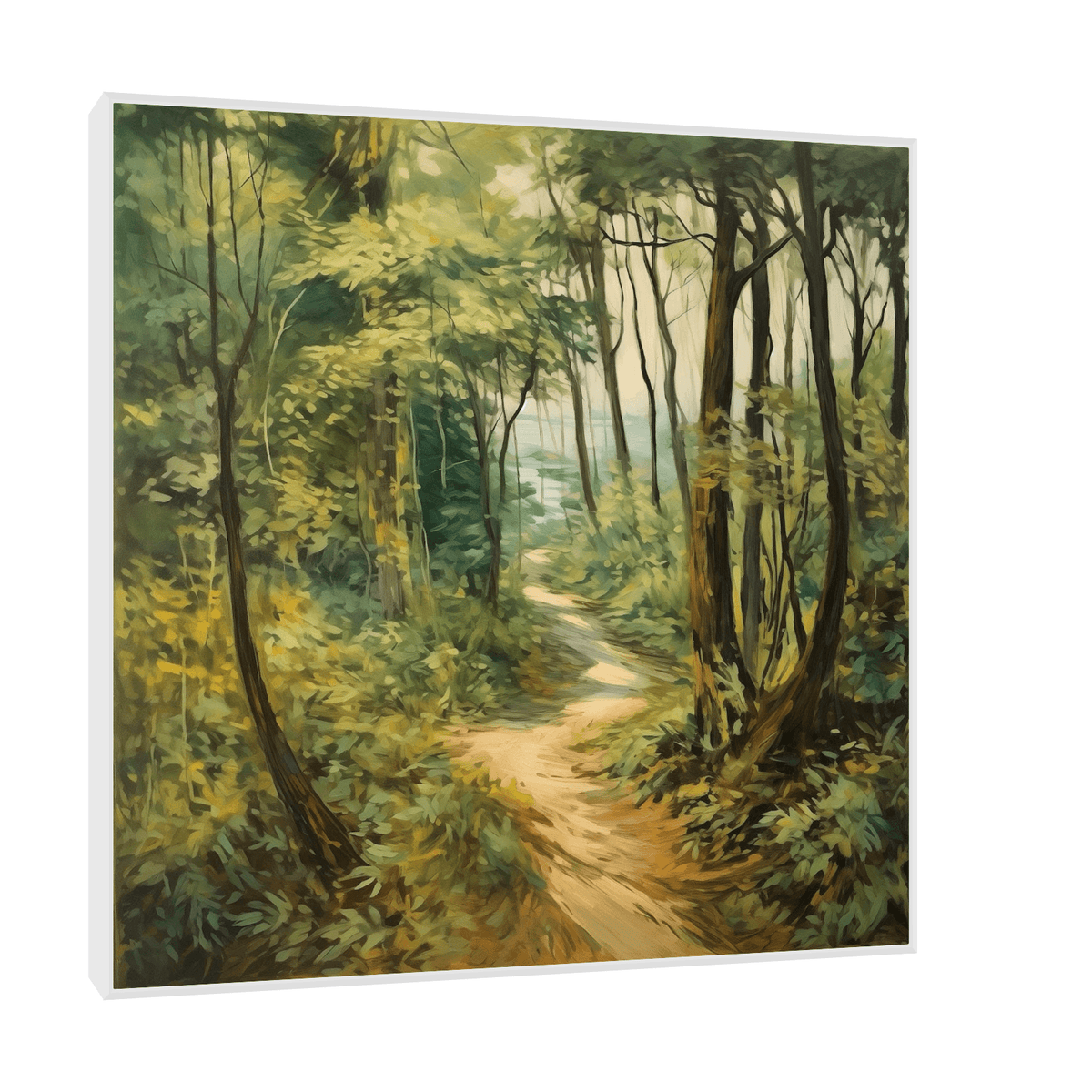 Small forest path - ArtDeco Canvas