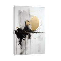 Solar eclipse ll - ArtDeco Canvas