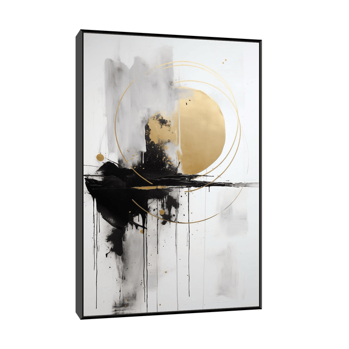 Solar eclipse ll - ArtDeco Canvas