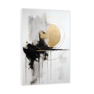 Solar eclipse ll - ArtDeco Canvas