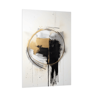 Solar eclipse lll - ArtDeco Canvas