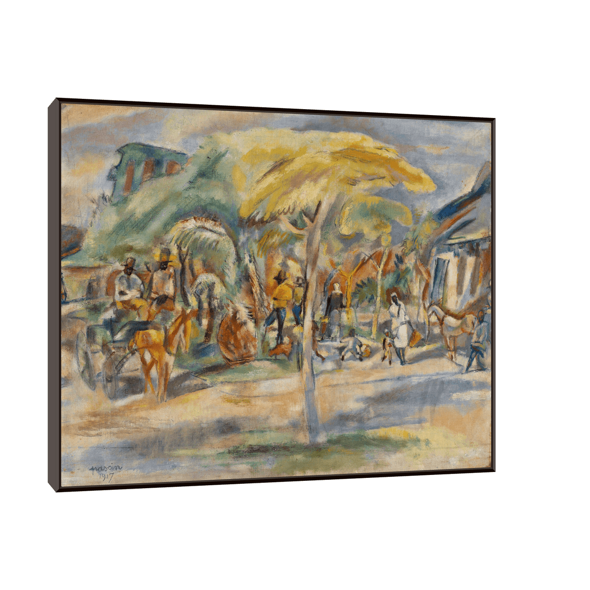 Southern Landscape, Jules Pascin - ArtDeco Canvas