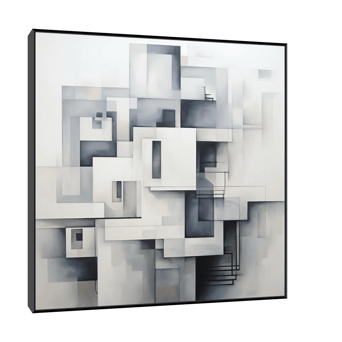 Stack of buildings ll - ArtDeco Canvas