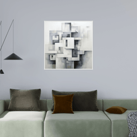 Stack of buildings ll - ArtDeco Canvas