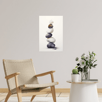 Stack of stones - ArtDeco Canvas