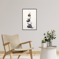 Stack of stones - ArtDeco Canvas