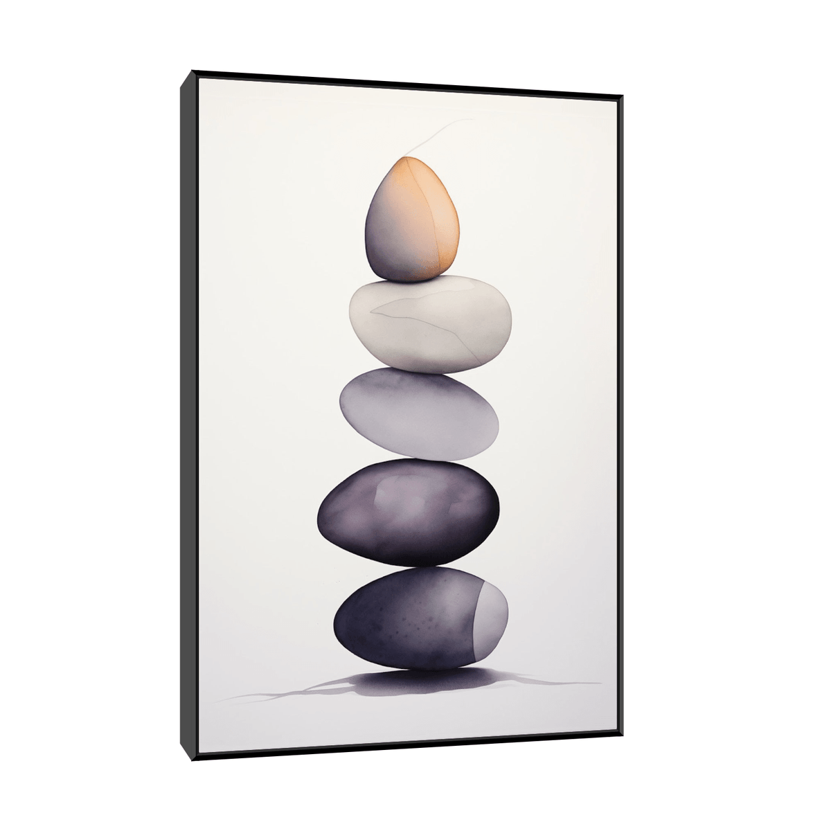 Stack of stones lll - ArtDeco Canvas