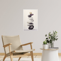 Stack of stones lll - ArtDeco Canvas