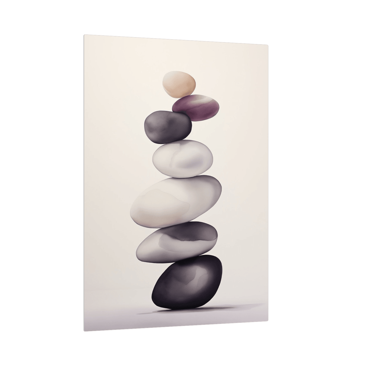 Stack of stones lll - ArtDeco Canvas