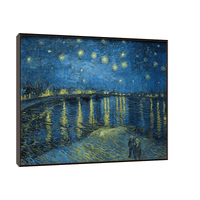 Starry Night Over the Rhone, Vincent van Gogh - ArtDeco Canvas
