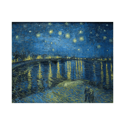 Starry Night Over the Rhone, Vincent van Gogh - ArtDeco Canvas