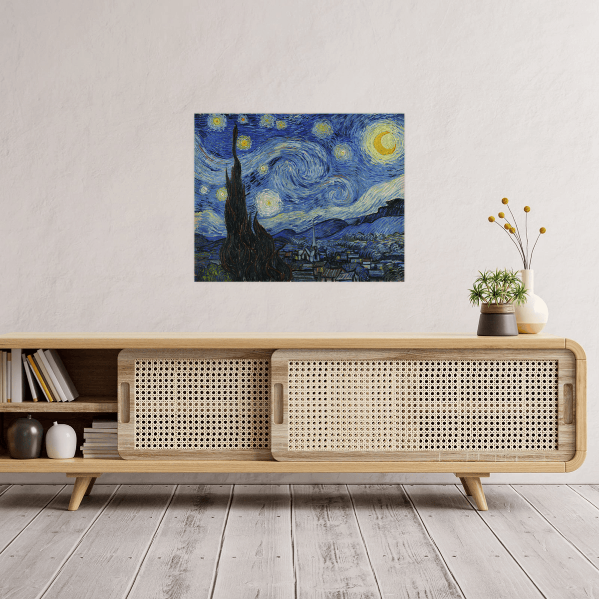 Starry Night, Vincent van Gogh - ArtDeco Canvas