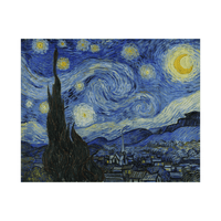 Starry Night, Vincent van Gogh - ArtDeco Canvas