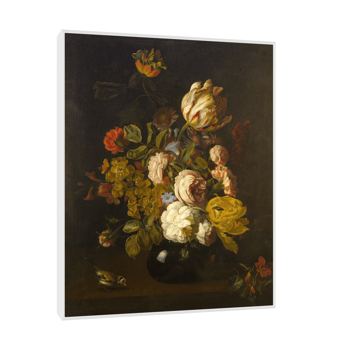 Still-Life with Flowers, Tobias Stranover - ArtDeco Canvas