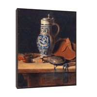Still Life With Pitcher And Powder Flask, Max Schödl - ArtDeco Canvas
