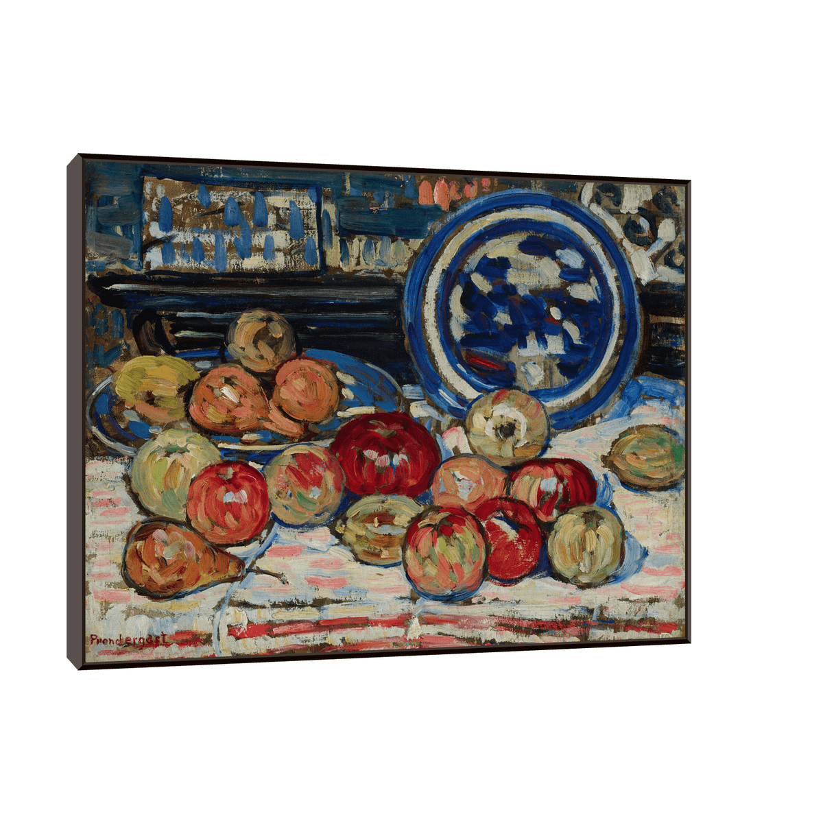 Still Life with Apples, Maurice Prendergast - ArtDeco Canvas