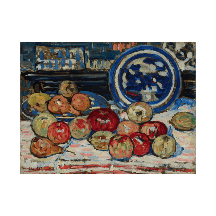 Still Life with Apples, Maurice Prendergast - ArtDeco Canvas