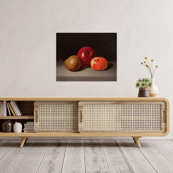 Still Life with Fruit, Peter Baumgras - ArtDeco Canvas