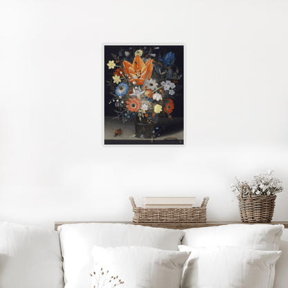 Still Life with Iris, Peter Binoit - ArtDeco Canvas