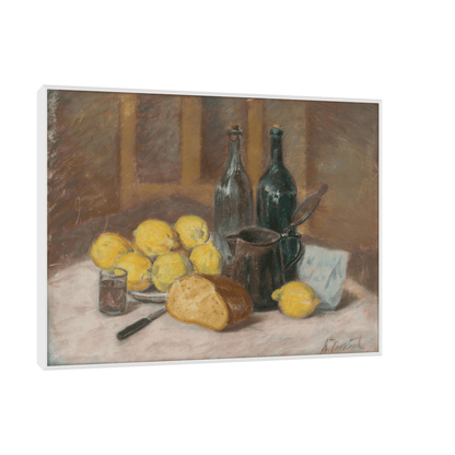Still Life with Lemons, Štefan Polkoráb - ArtDeco Canvas
