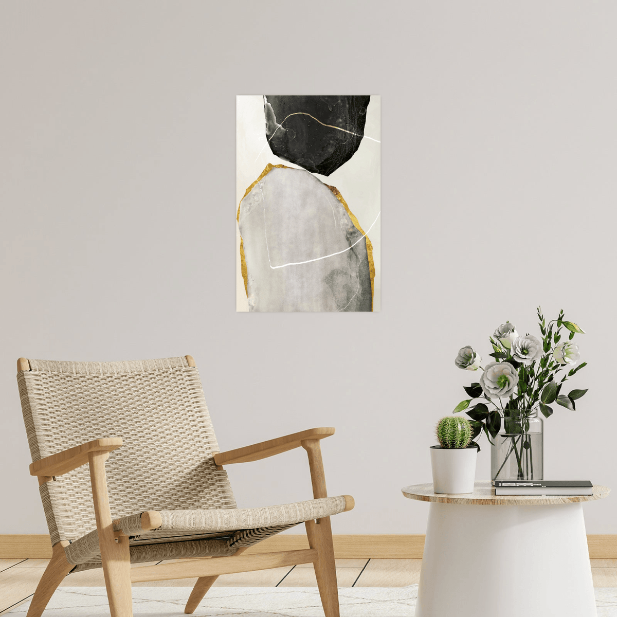 Stones II - ArtDeco Canvas