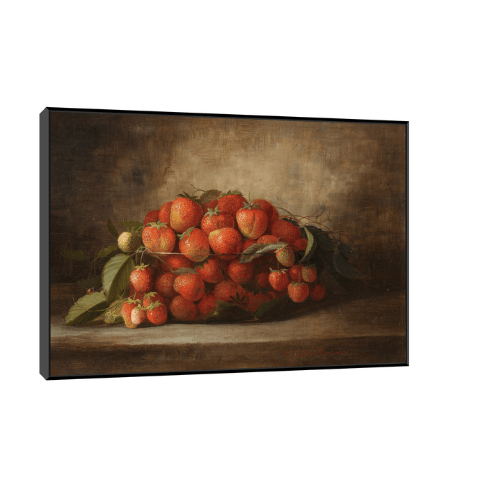 Strawberries, Richard La Barre Goodwin - ArtDeco Canvas