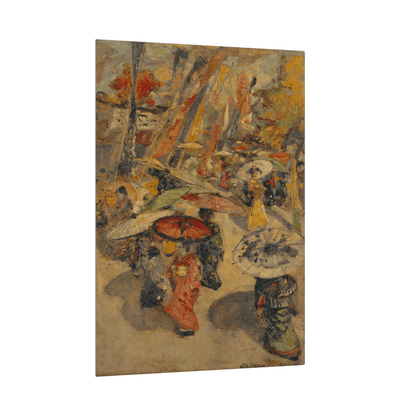 Street Scene, Tokyo, Edward Atkinson Hornel - ArtDeco Canvas