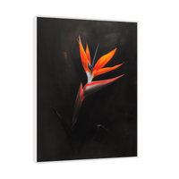 Strelitzia flower - ArtDeco Canvas