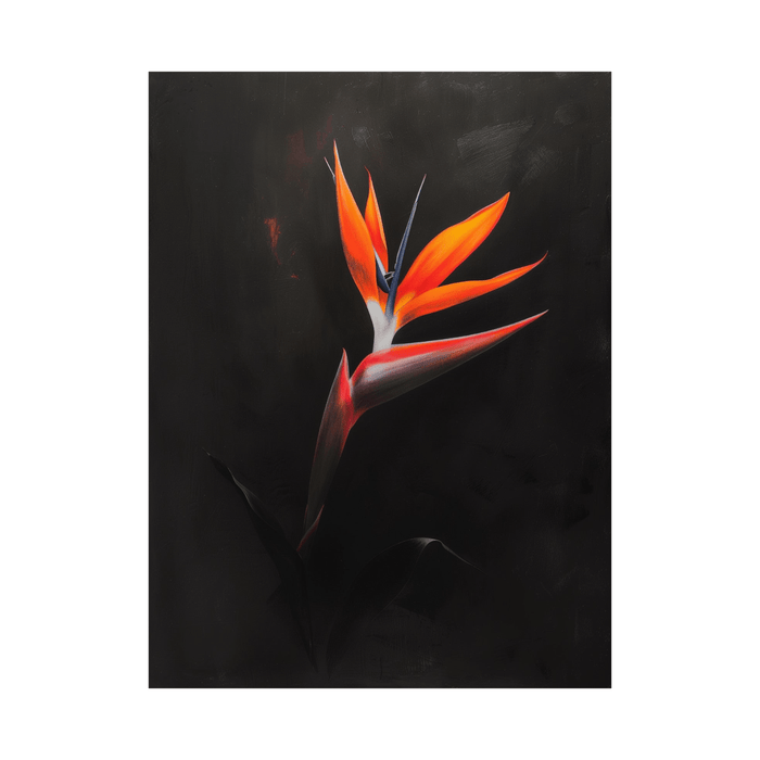 Strelitzia flower - ArtDeco Canvas