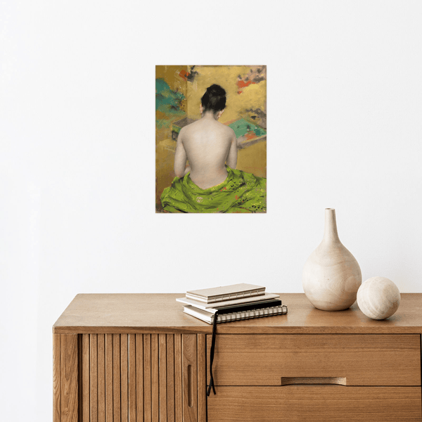 Study of Flesh Color and Gold, William Merritt Chase - ArtDeco Canvas