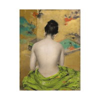 Study of Flesh Color and Gold, William Merritt Chase - ArtDeco Canvas