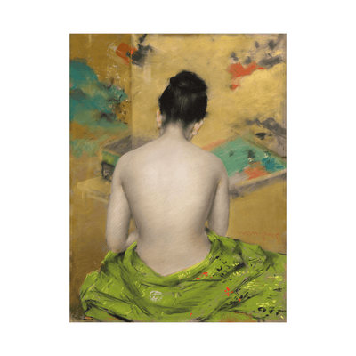 Study of Flesh Color and Gold, William Merritt Chase - ArtDeco Canvas
