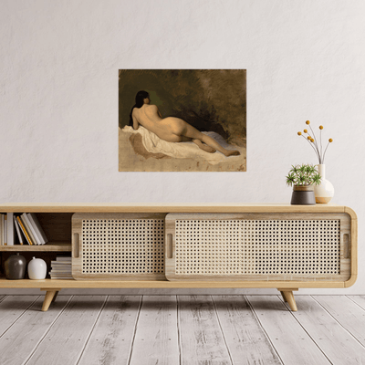 Study of a Reclining Nude, Isidore Pils - ArtDeco Canvas