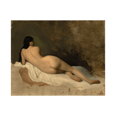 Study of a Reclining Nude, Isidore Pils - ArtDeco Canvas