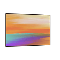 Sunset by the sea - ArtDeco Canvas