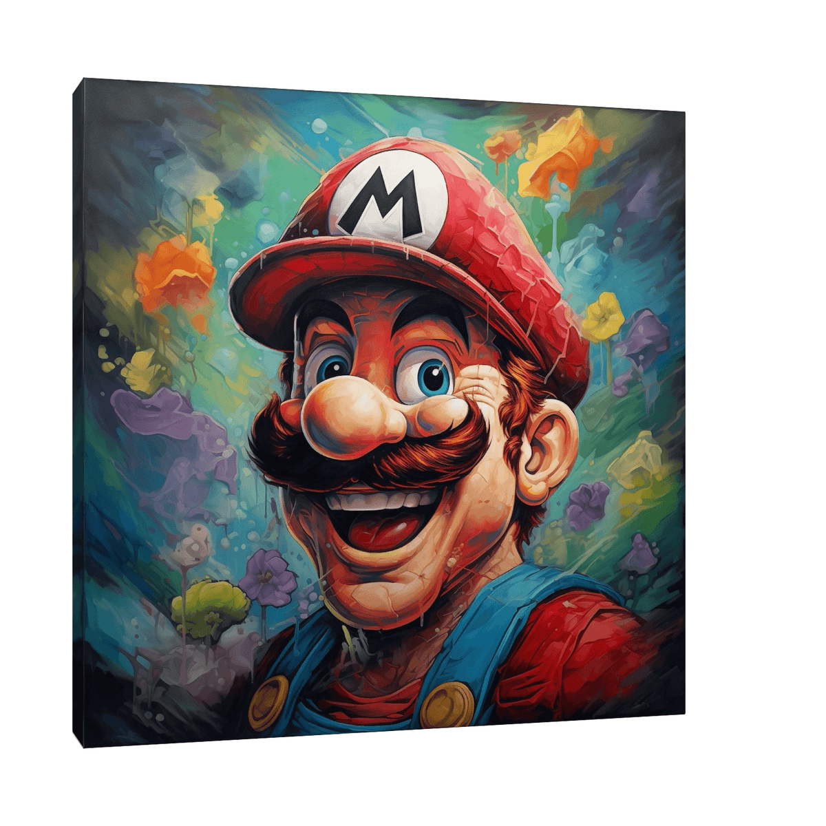 Super Mario extra cheerful - ArtDeco Canvas