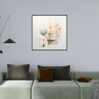 Surreal geometry - ArtDeco Canvas