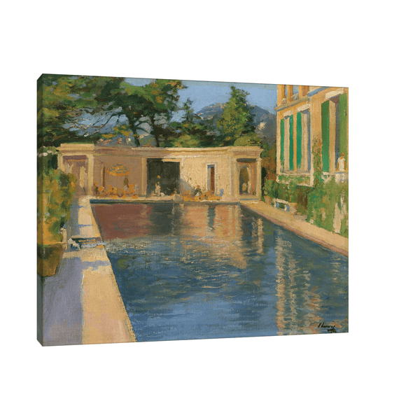 Swimming Pool, Sir John Lavery - ArtDeco Canvas