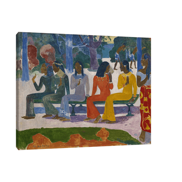 Ta matete, Paul Gauguin - ArtDeco Canvas